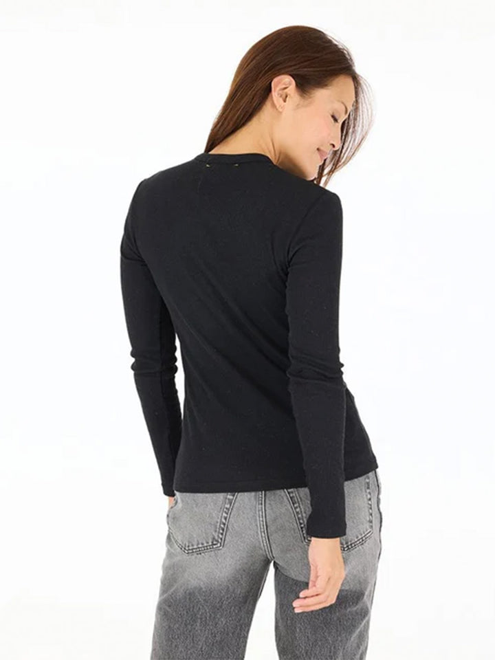 Long Sleeve Tee in Black