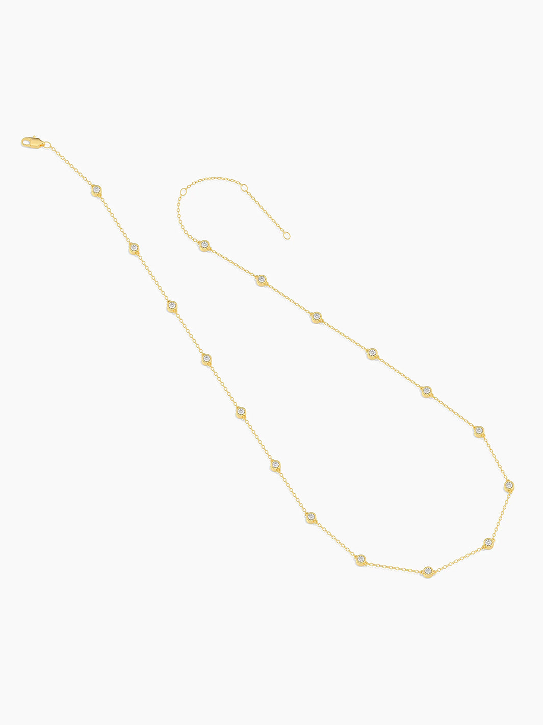 In the Loop Chain Necklace in Gold
