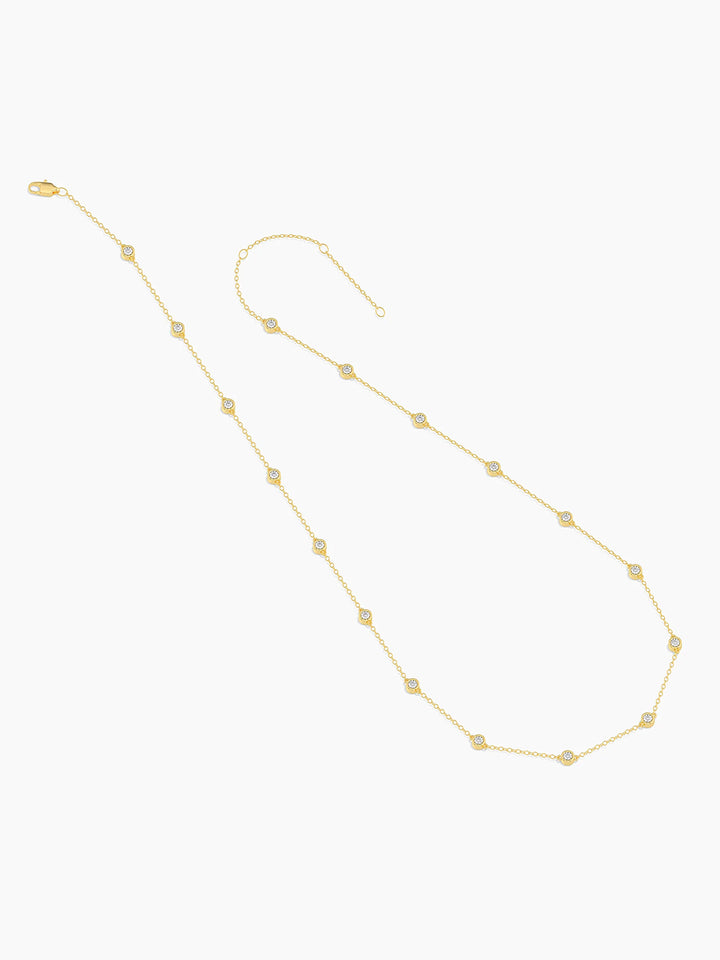 In the Loop Chain Necklace in Gold