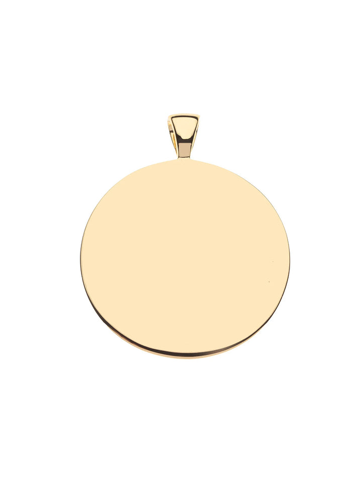 Jumbo LOVE Pendant and Chain in Gold