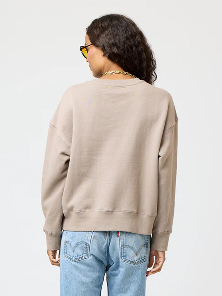 Ex-Boyfriend Love Sweatshirt in Cobblestone