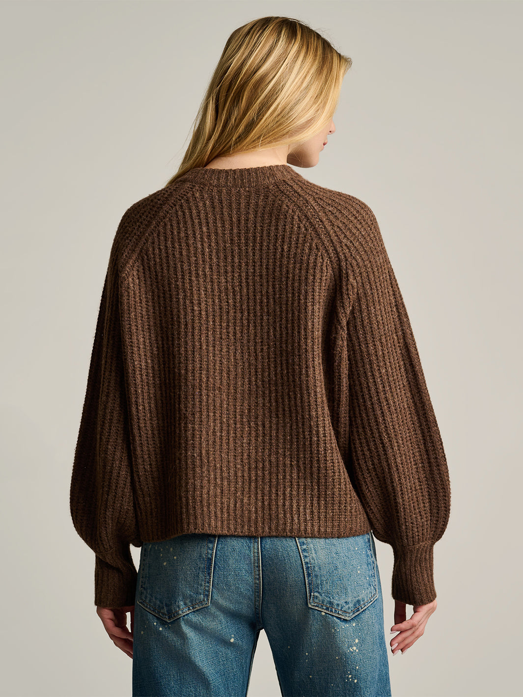 Love Game Cardigan in Cocoa