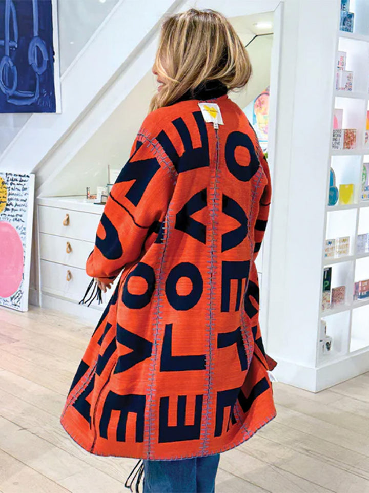 Blankie Love Lesson Cardigan in Indigo Blue