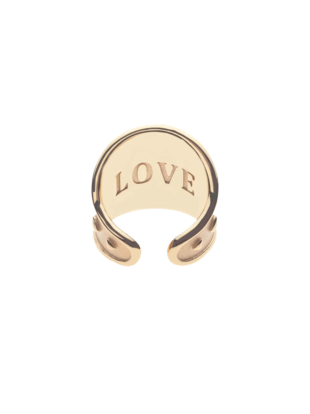 Love Cigar Ring in Gold