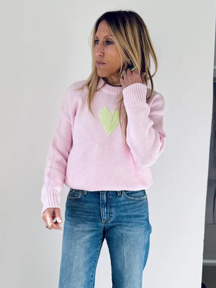 Lovey Pullover in Pink