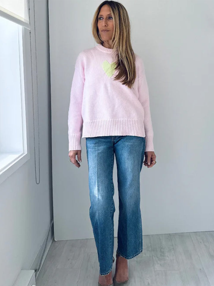 Lovey Pullover in Pink