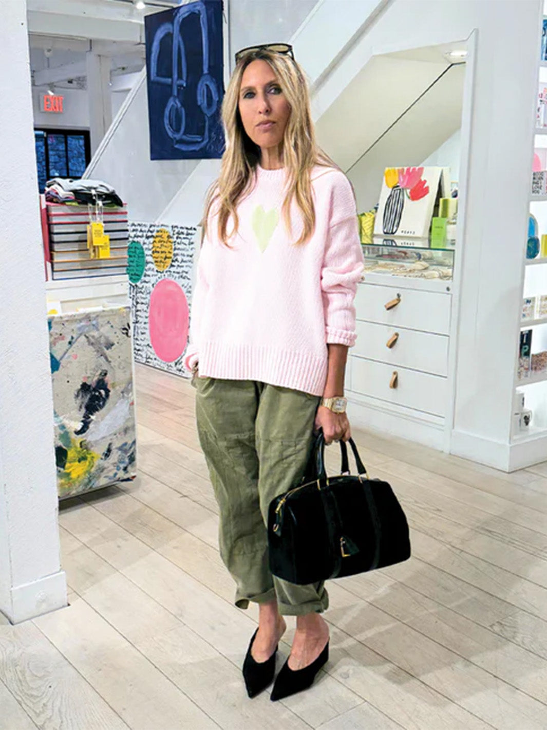 Lovey Pullover in Pink