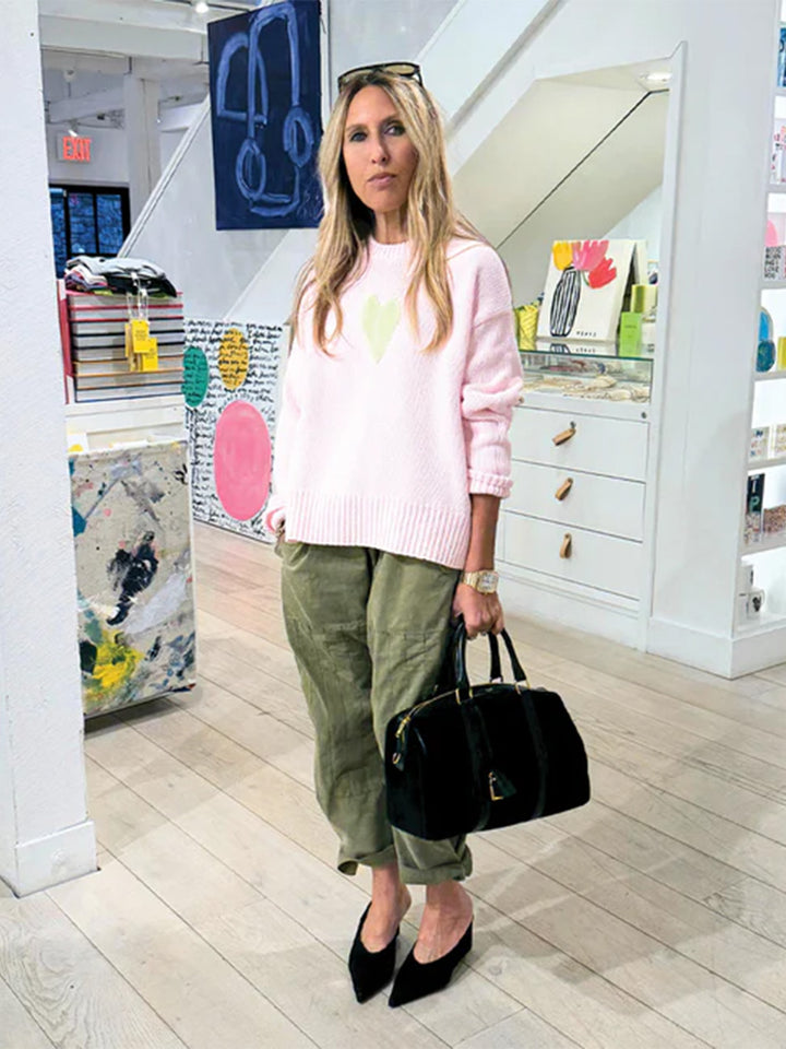 Lovey Pullover in Pink