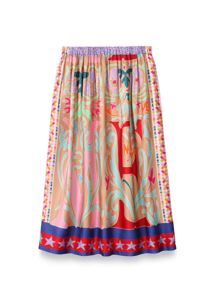 Joy Lover Printed Skirt