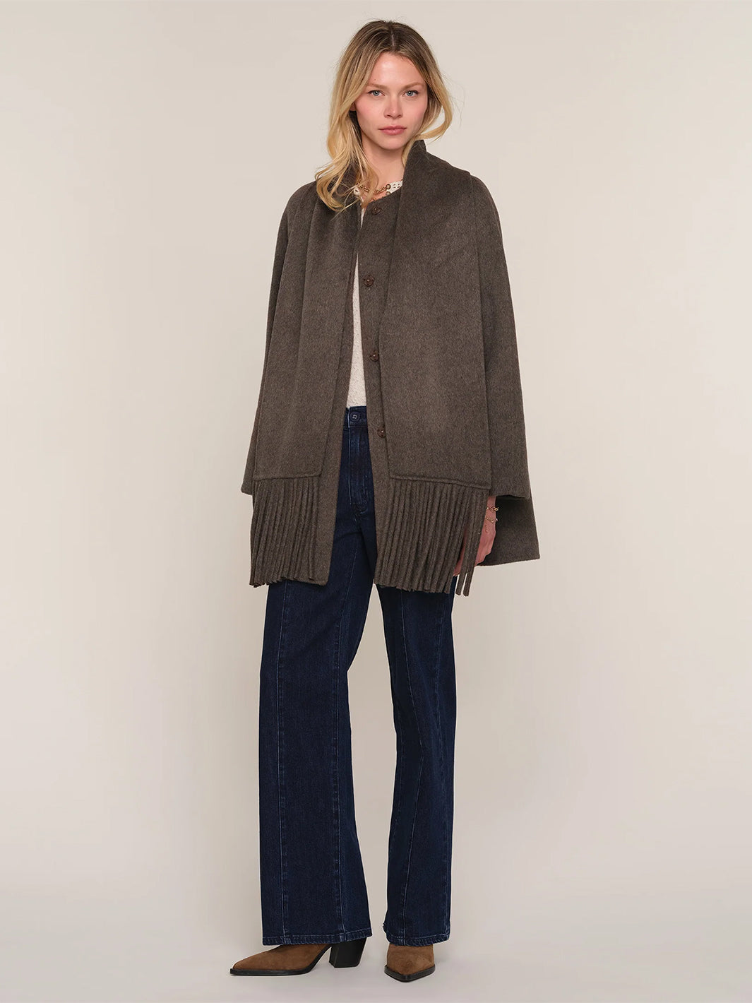 Luka Coat in Bark