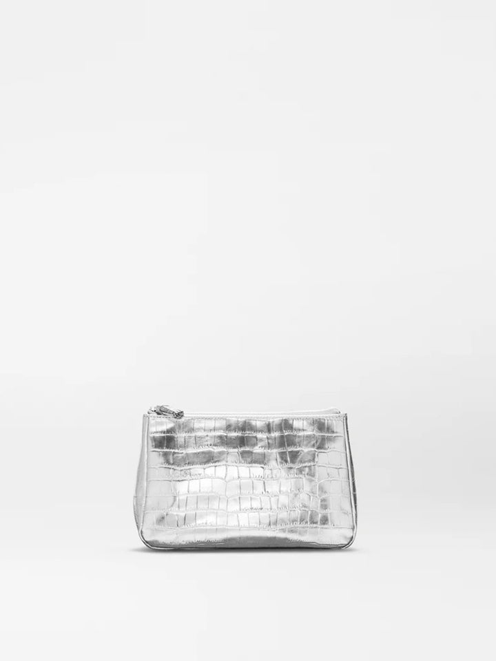 Medium Luna Cosmetic in Silver