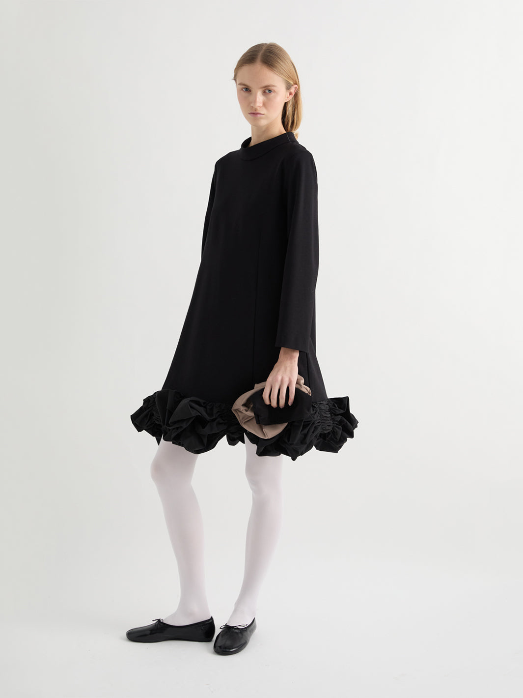 Mini Dress in Nero