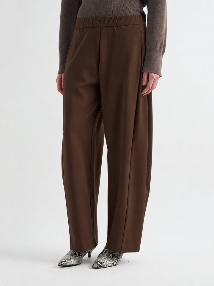 Pull-On Pants in Chocolate