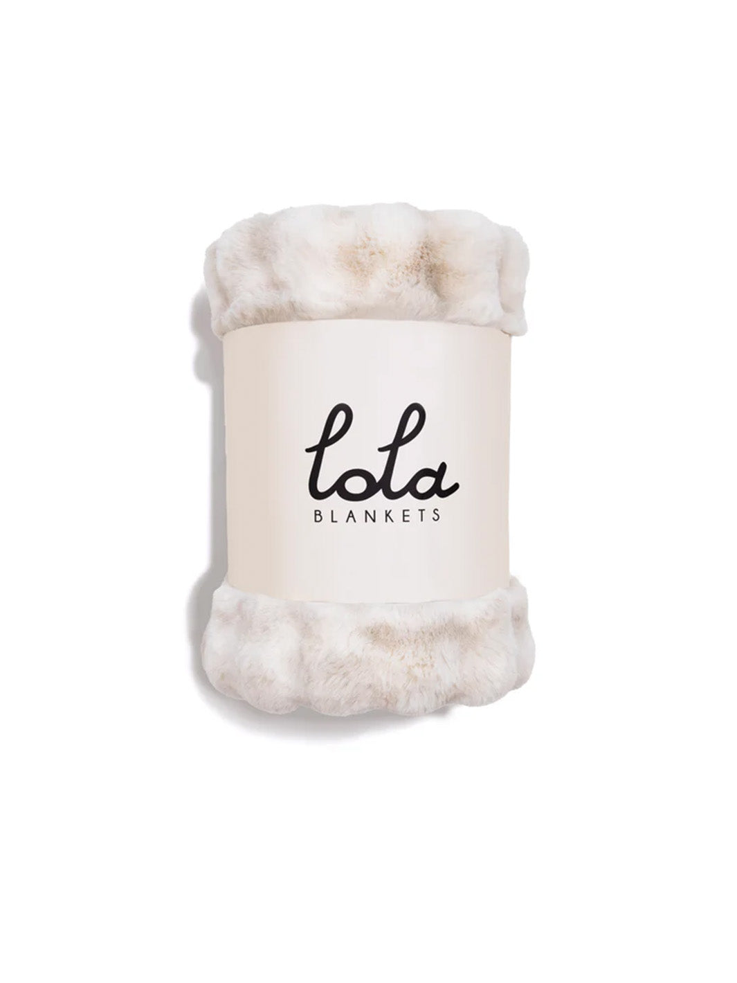 Beige Weighted Blanket in Cappuccino