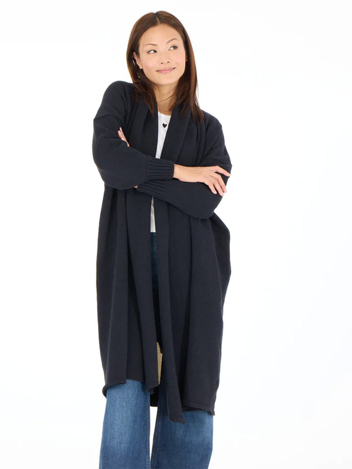 Mercer Cotton Cashmere Duster in Black