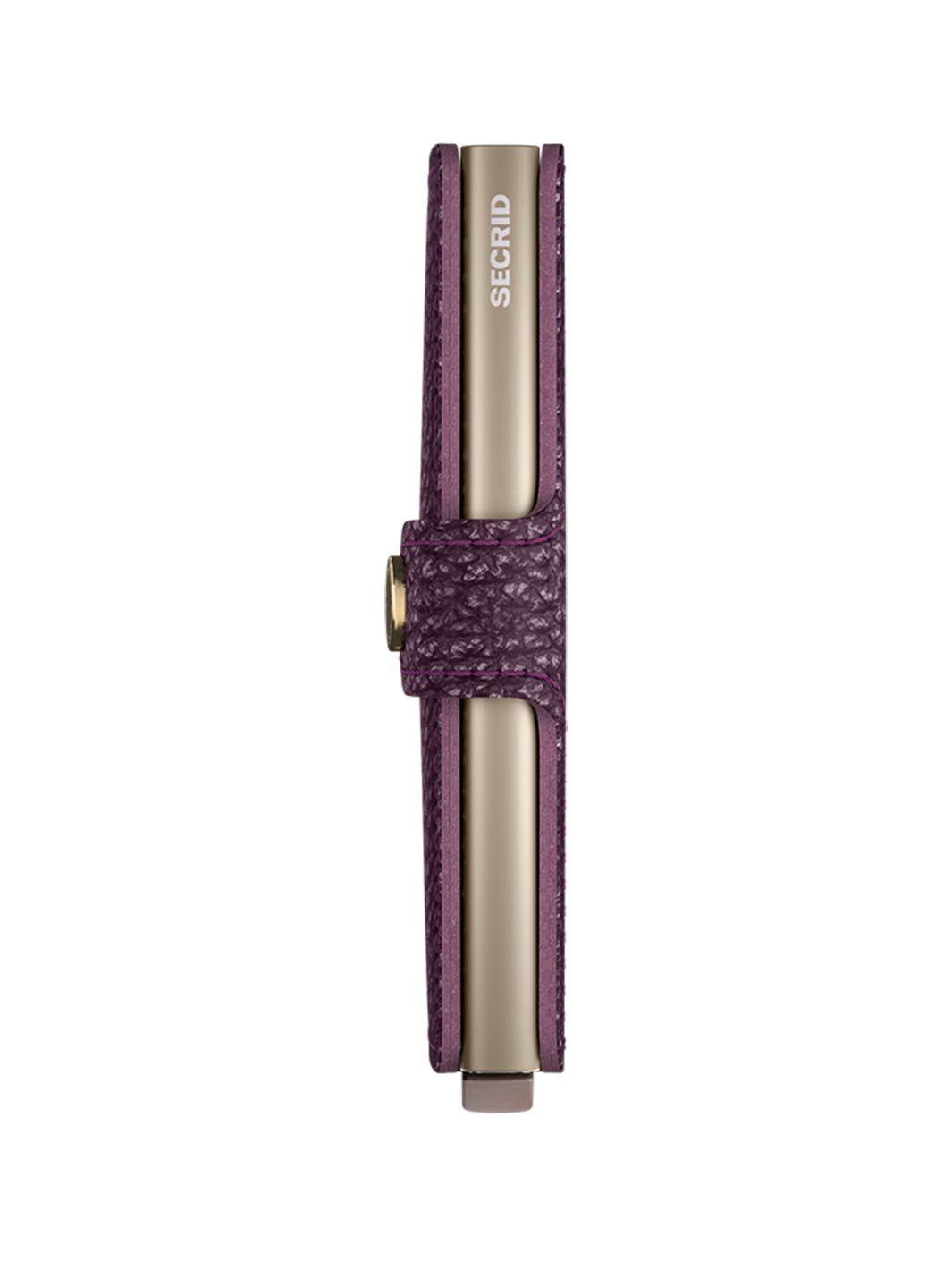 Mini Wallet Pebble in Grape
