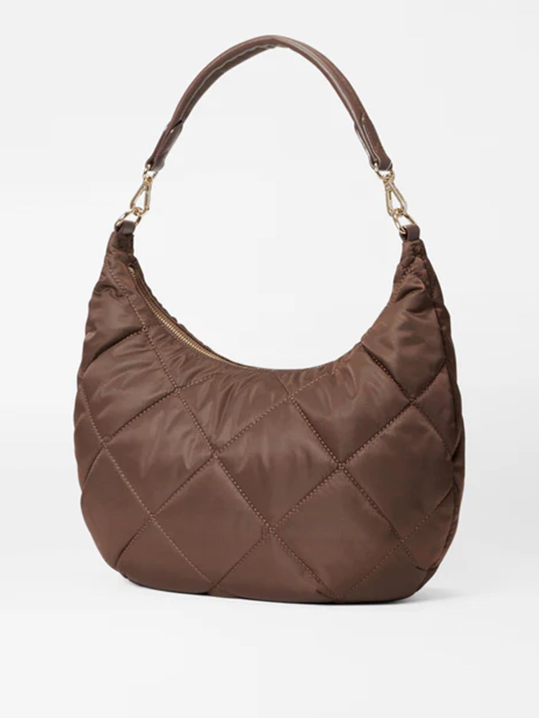 Madison Shoulder Bag in Walnut