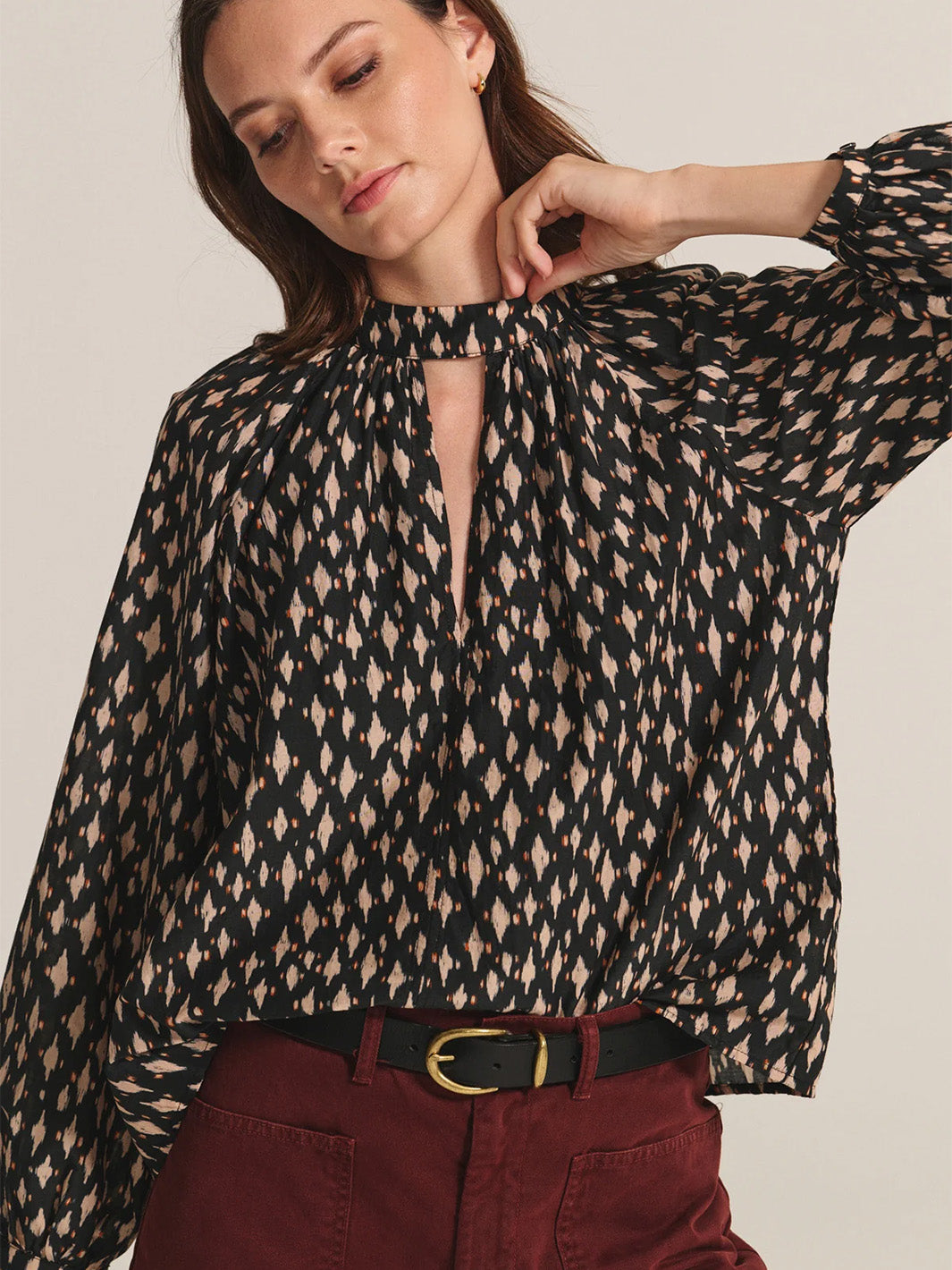 Malia Blouse in Nightfall