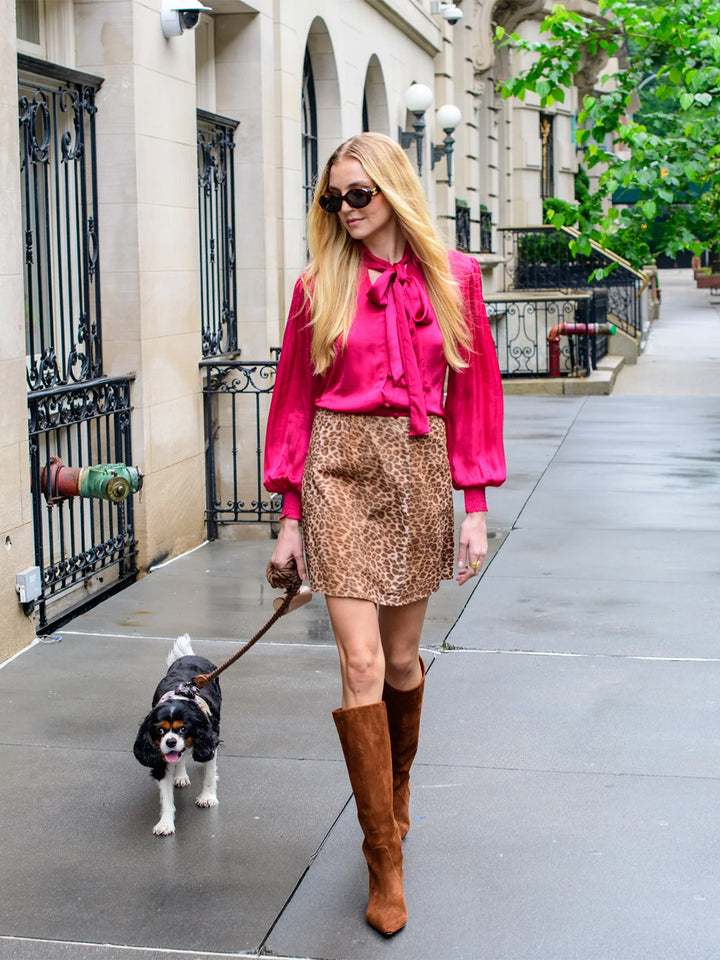 Maria Skirt in Leopard