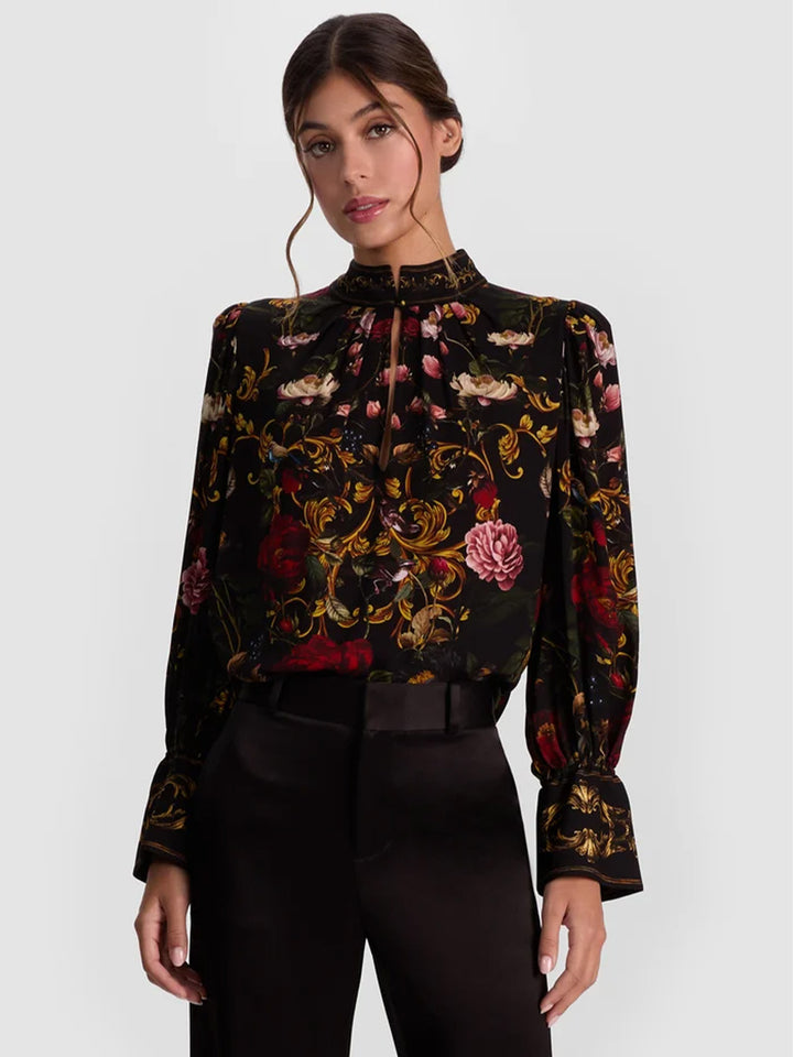 Marion Blouse in Evermine