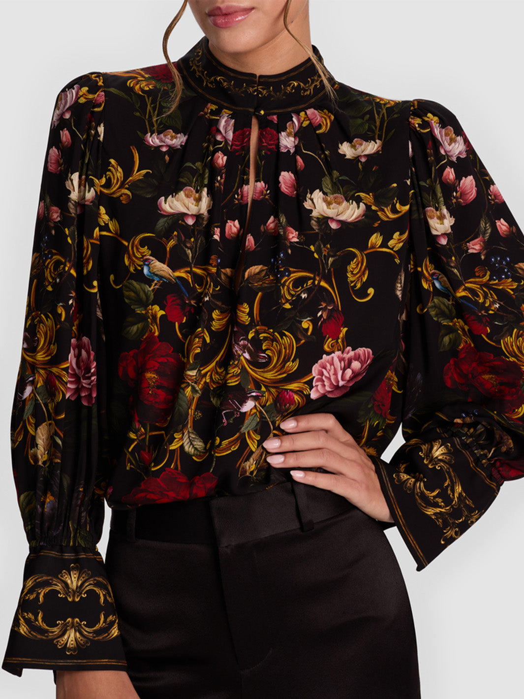 Marion Blouse in Evermine