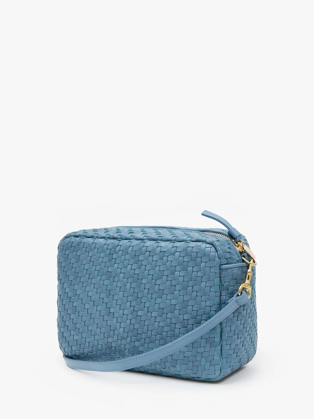 Marisol in Desert Blue Woven Zig-Zag