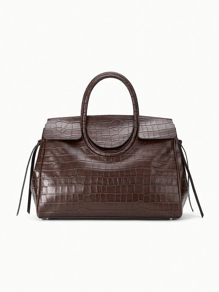 Maude Carryall in Espresso Croco
