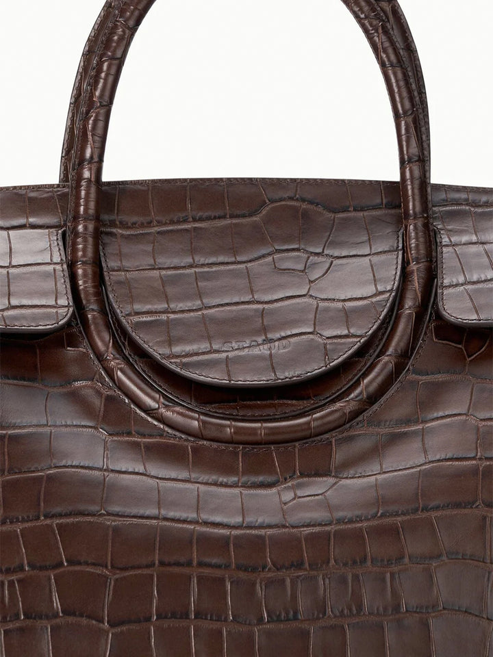 Maude Carryall in Espresso Croco