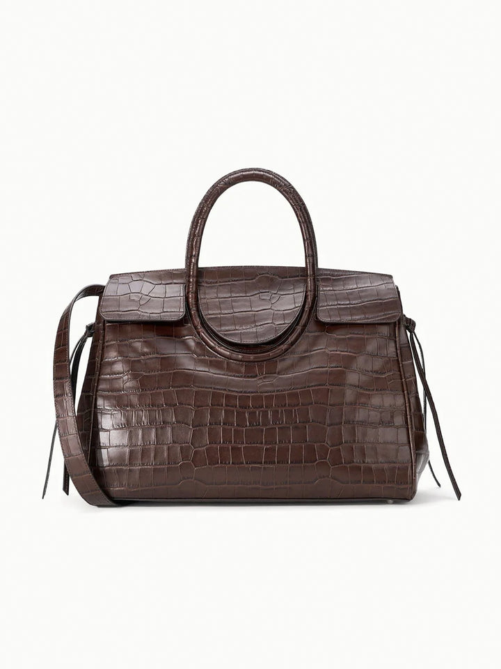 Maude Carryall in Espresso Croco