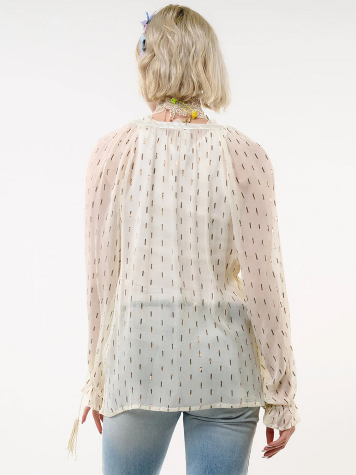 Maven Blouse in Ivory
