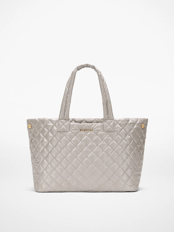Medium Metro City Tote in Sable Pearl Metallic