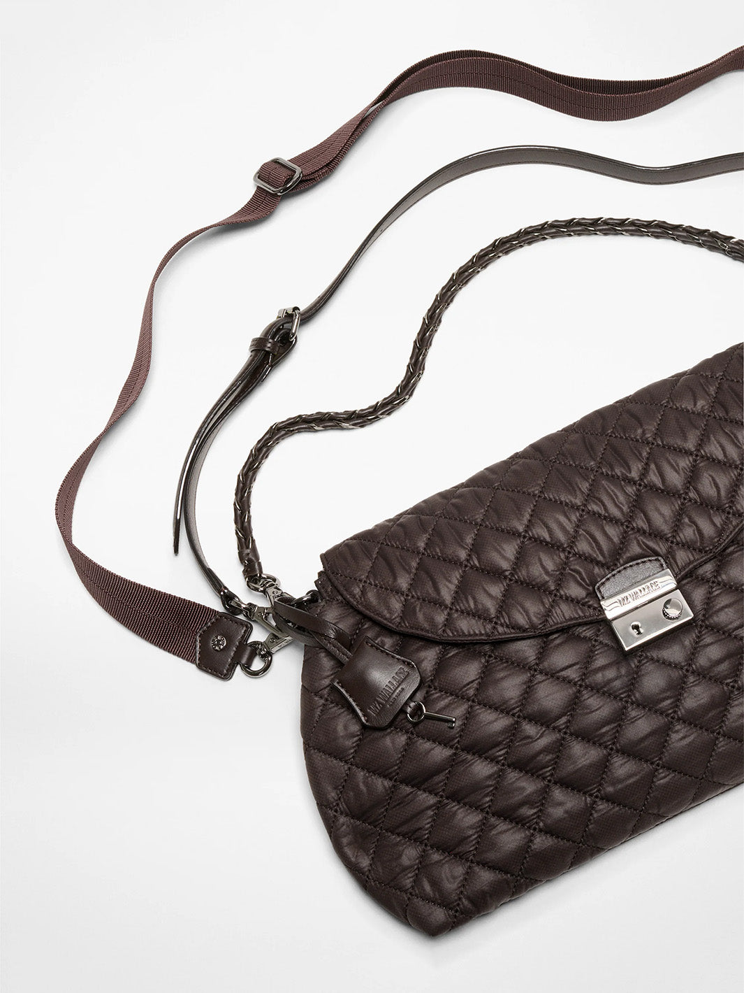 Crosby Lock Shoulder Bag in Espresso