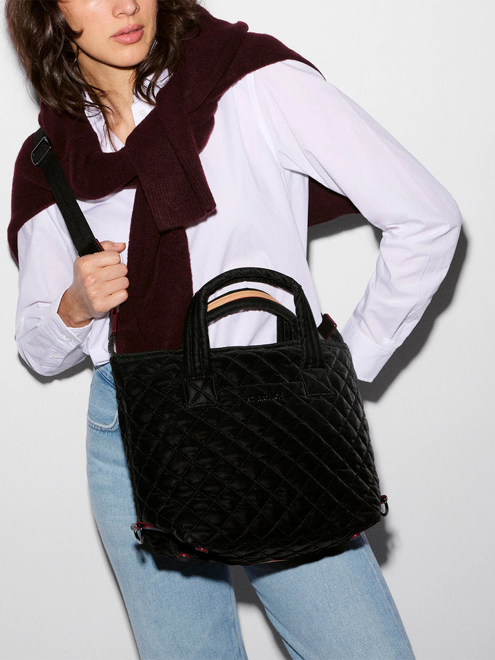 Small Sutton Delux in Black Velvet