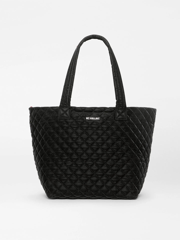 Medium Daily Tote in Black Velvet