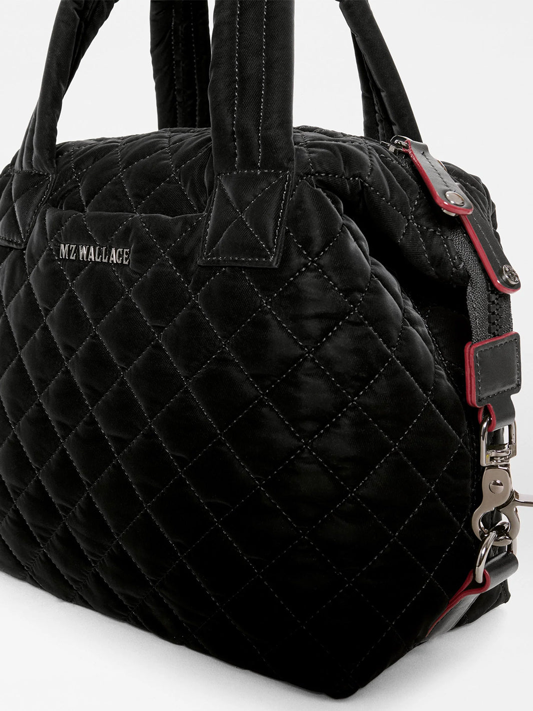 Small Sutton Delux in Black Velvet
