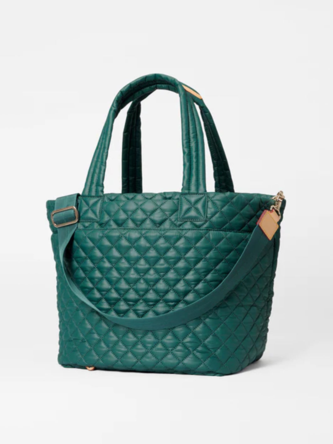 Medium Metro Tote Deluxe in Emerald