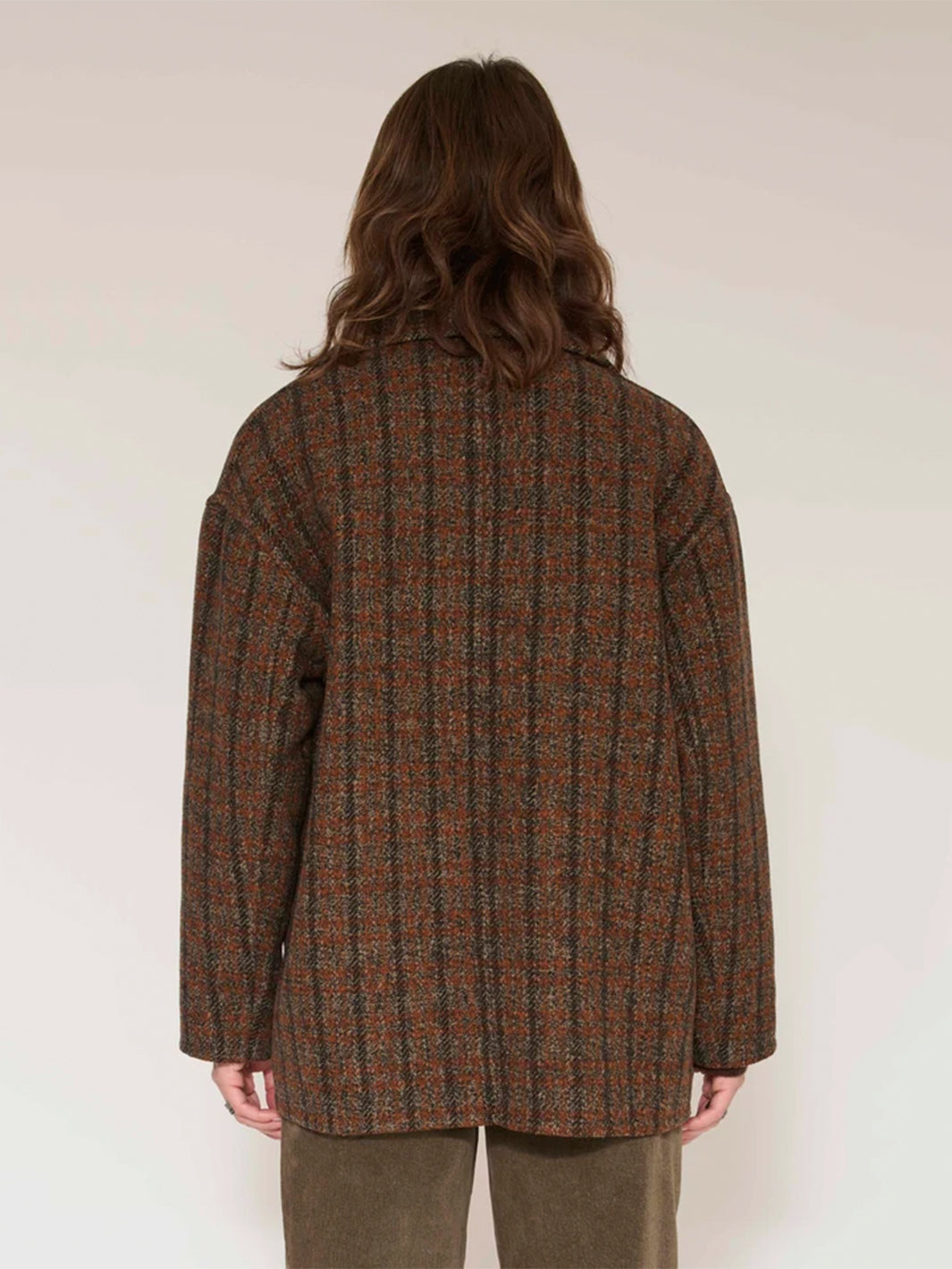Melina Coat in Checks