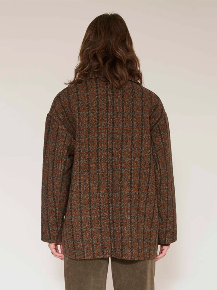Melina Coat in Checks