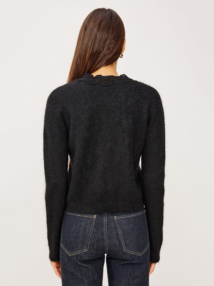 Mer Cardigan in Black