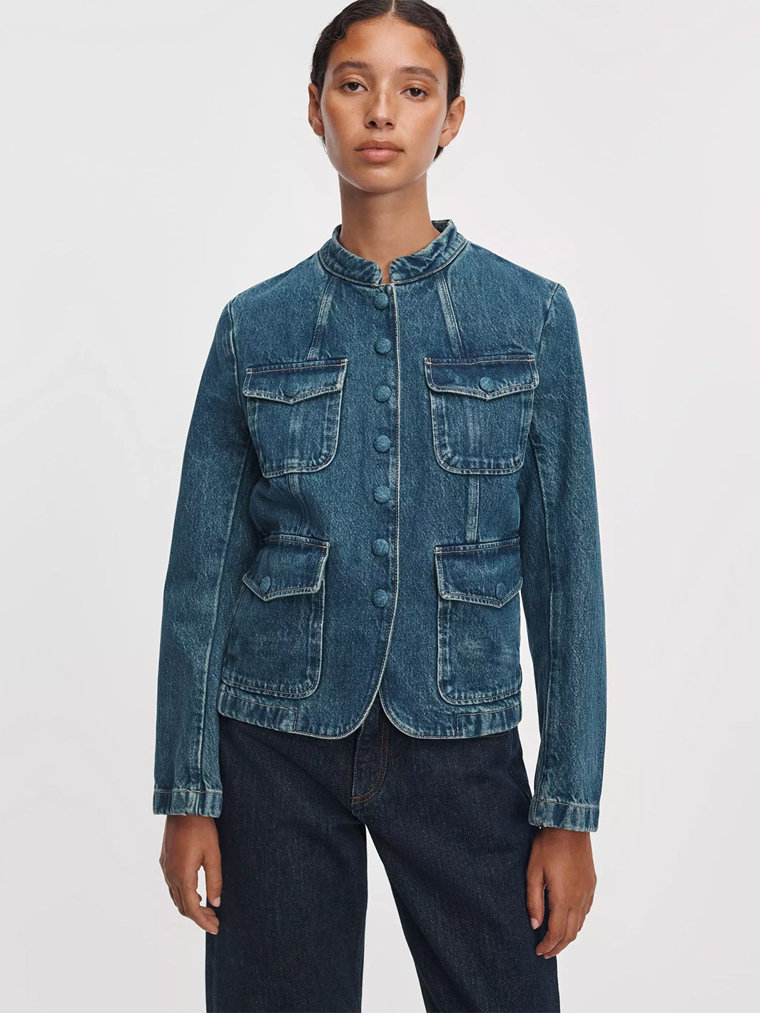 Mercer Blazer in Cheri