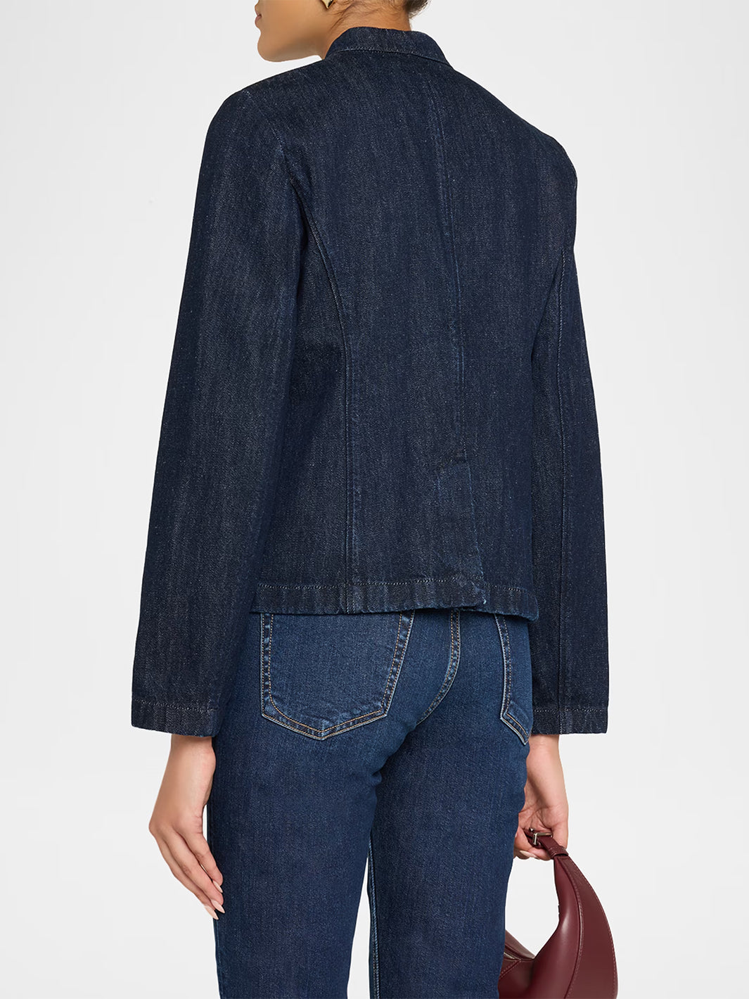 Mercer Blazer in Dark RInse