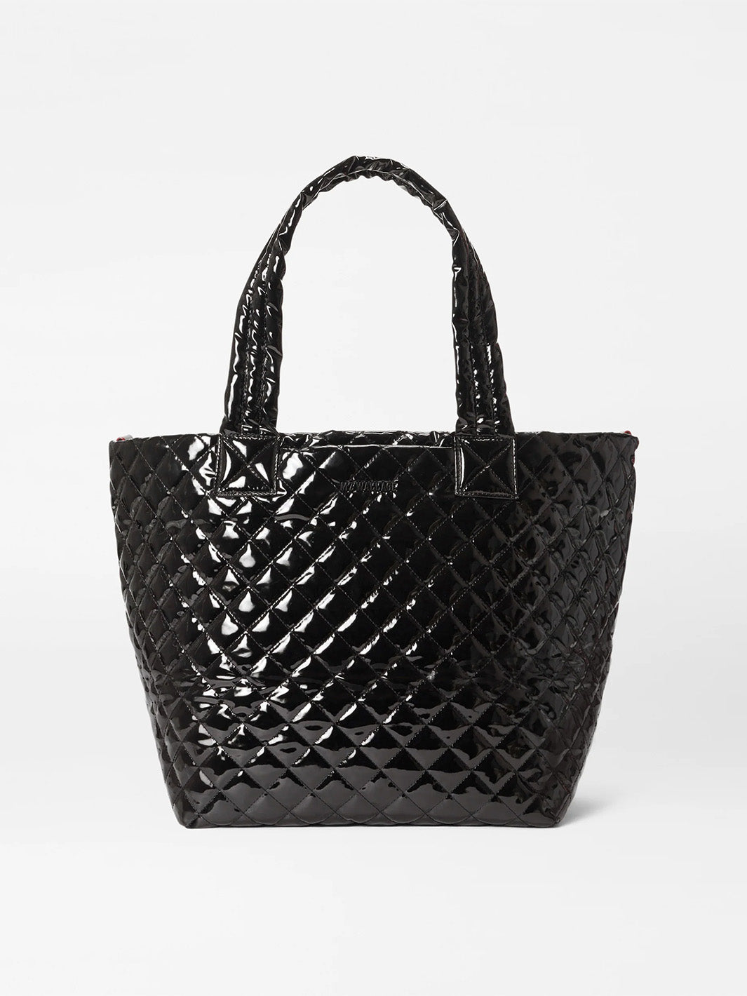 Medium Metro Tote Deluxe in Black Lacquer