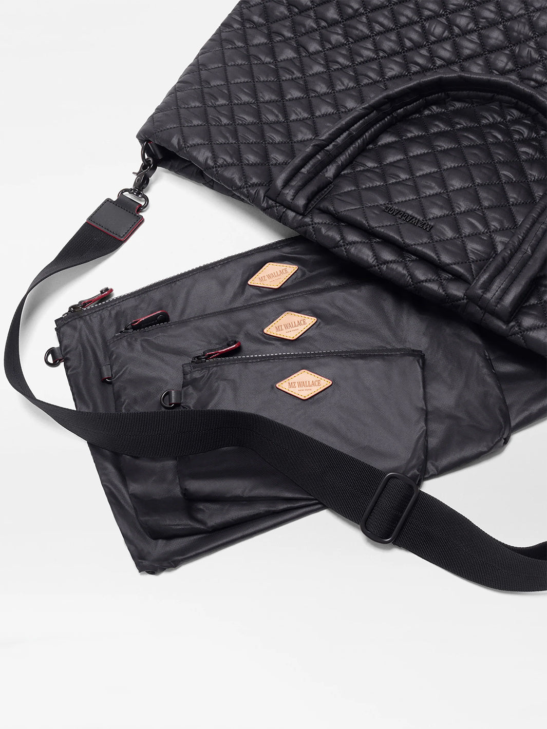 Large Metro Tote Deluxe in Black