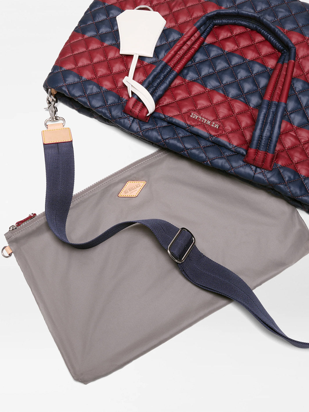 Medium Metro Tote in Rugby Stripe