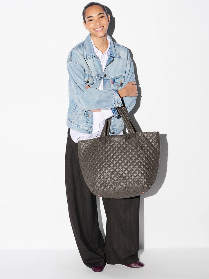 Large Metro Tote Deluxe in Magnet