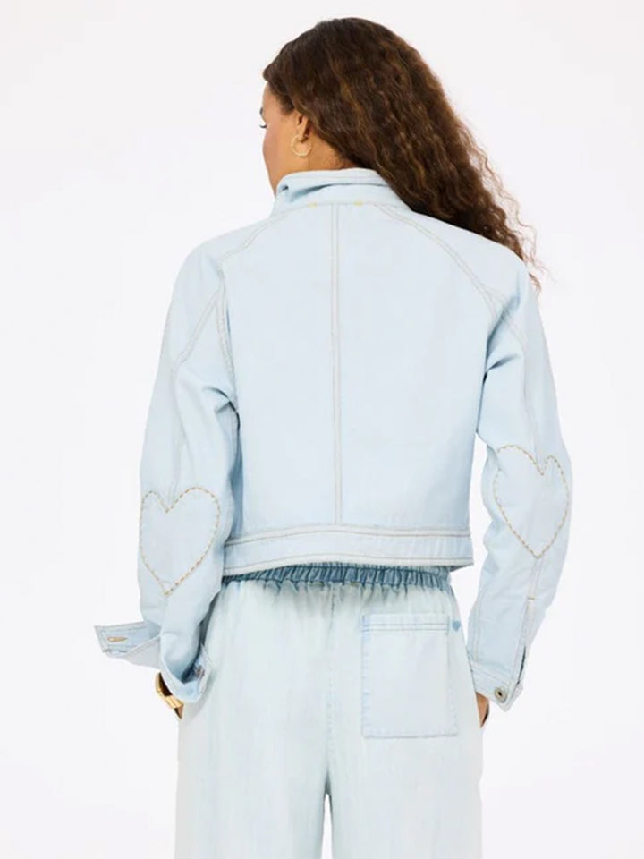Denim Jacket in Light Blue