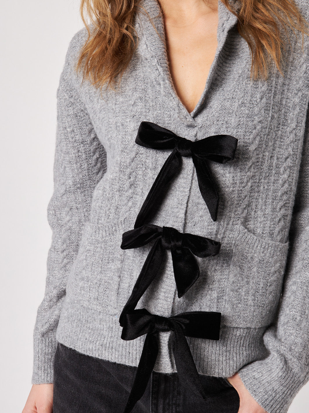Micah Sweater in Cloud