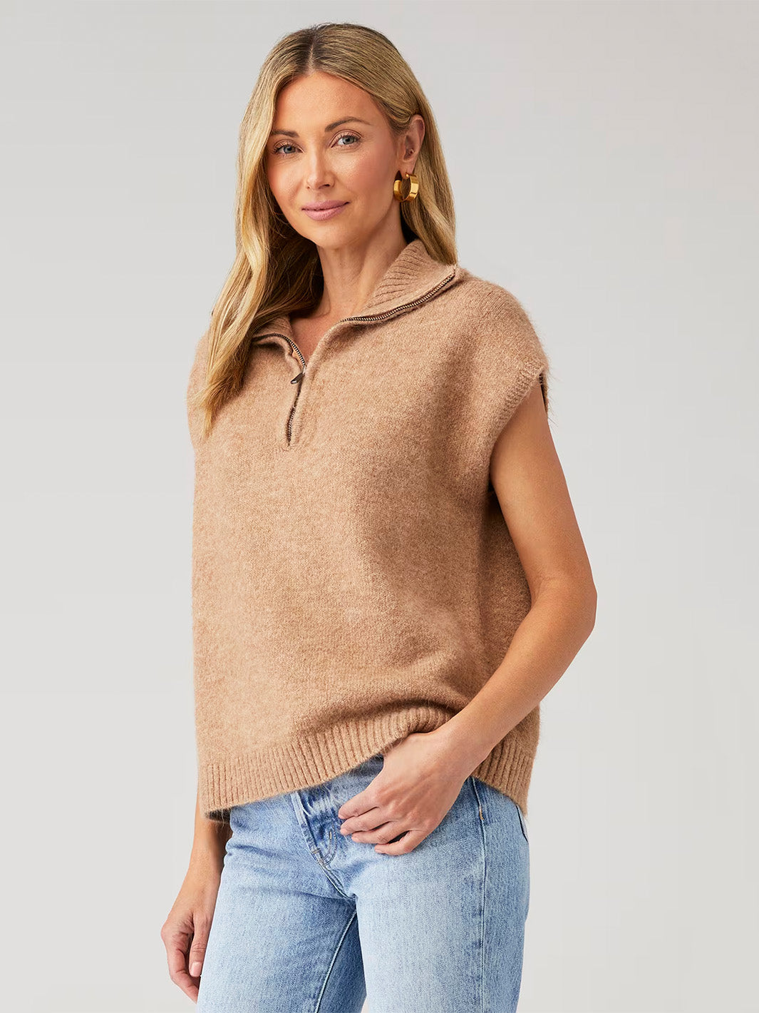 Michael Pullover in Camel