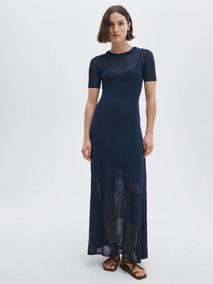 Michelle Maxi Dress in Navy