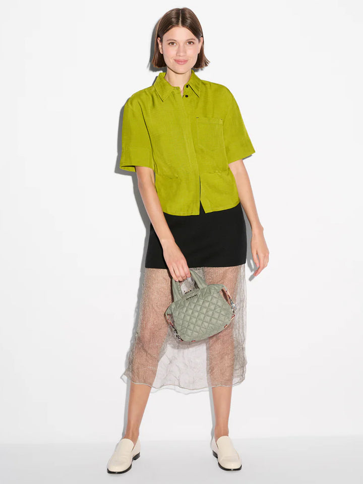 Micro Sutton in Agave Green